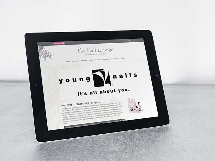 The Nail Lounge - Web Design Oldham