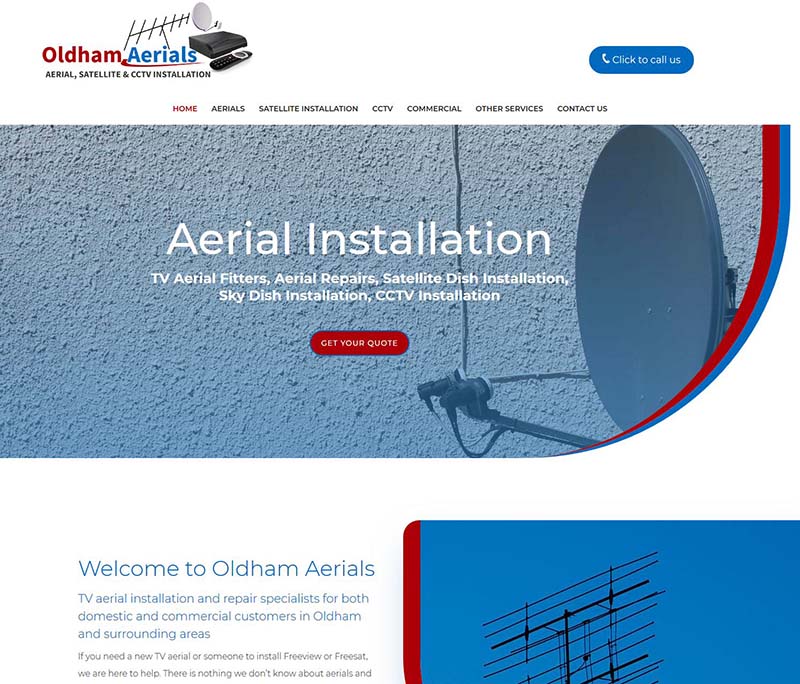 SEO Website Design & Logo Refresh For A Business in Oldham